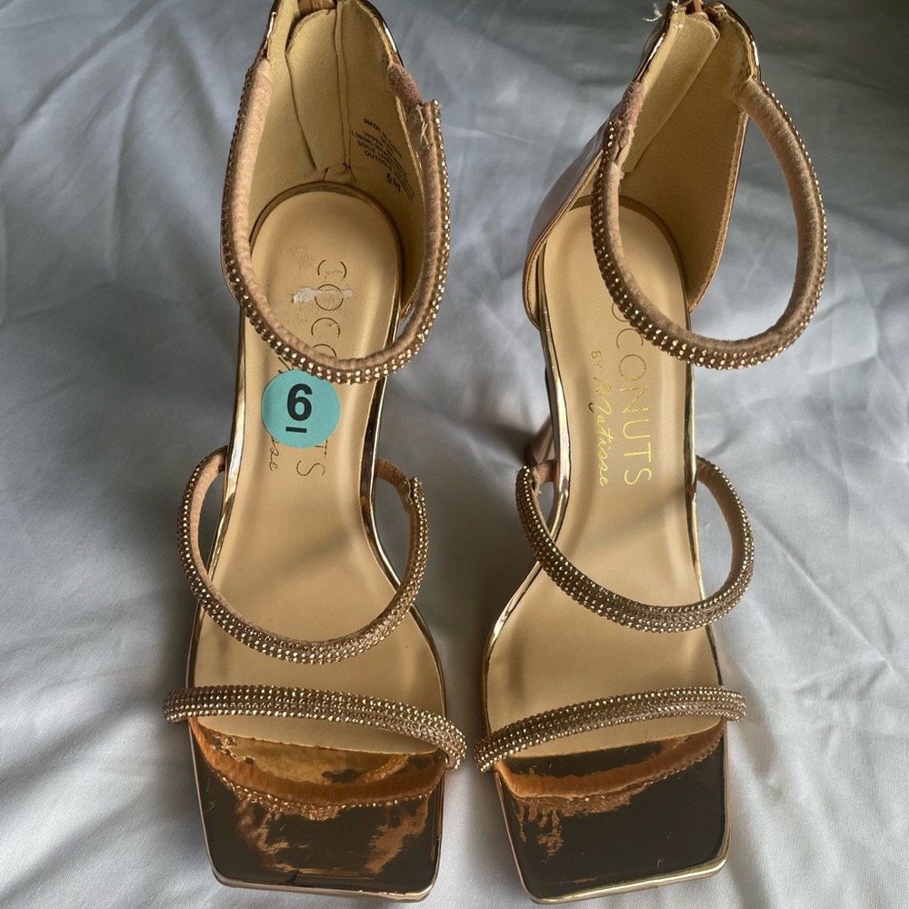 Coconuts by Matisse Rose Gold Heels